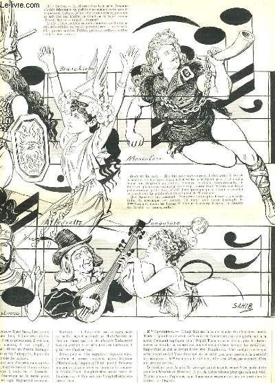 LA VIE PARISIENNE 41e anne - N 16 - PRETRES ET PRETRESSES DU TEMPLE II par SAHIB - APRES RIRE par JACQUES LE PHILISOPHE ( suivre).