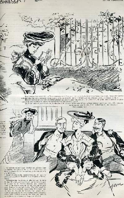 LA VIE PARISIENNE 41e anne - N 43 - CHERCHONS LE TRESOR? par BAC - GESTES D'HIER ET DE DEMAIN par LE GANT ROUGE - AU PAYS DE WALTER SCOTT IV par MAB ( suivre).