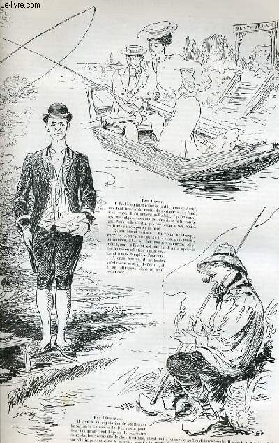 LA VIE PARISIENNE 42e anne - N 41 - LA NOUVELLE LIGUE par SAHIB - NOTES DE VOYAGE: E. MORTA LA GONDALA par BECKA.