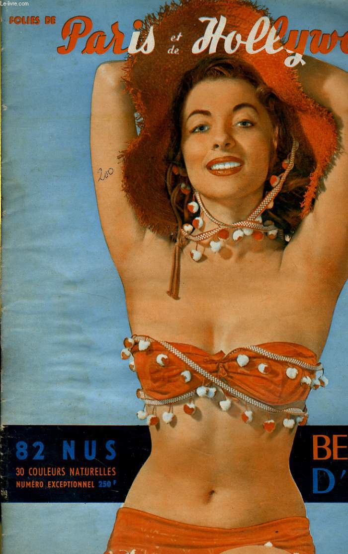 FOLIES DE PARIS ET DE HOLLYWOOD - NUMERO EXCEPTIONNEL - BELLE D'ETE