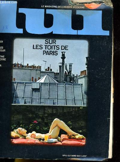 LUI, le magazine de l'homme moderne N 10 - ELKE SOMMER - CHARLES AZNAVOUR - CHRISTINE DE RIVOYRE - ARTHUR MILLER