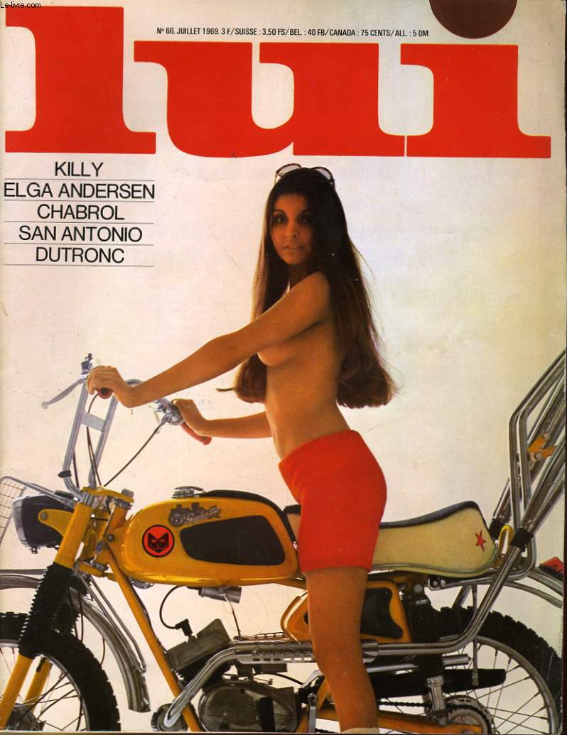LUI, le magazine de l'homme moderne N 66 - KILLY - ELGA ANDERSEN - CHABROL - SAN ANTONIO - DUTRONC