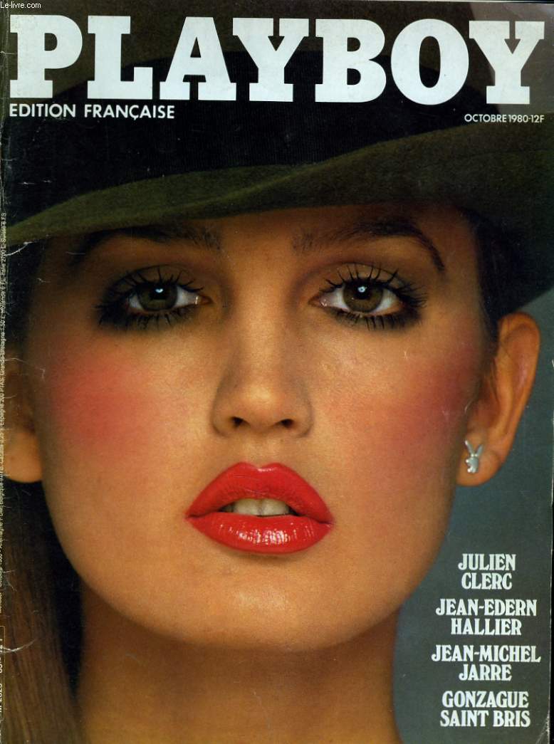 PLAYBOY EDITION FRANCAISE N 83 - JULIEN CLERC - JEAN-EDERN HALLIER - JEAN-MICHEL JARRE - GONZAGUE SAINT BRIS