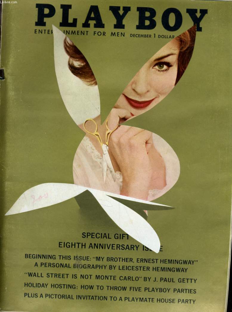 PLAYBOY ENTERTAINMENT FOR MEN N12 - SPECIAL GIFT EIGHTH ANNIVERSARY ISSUE - BEGINNING THIS ISSUE: 
