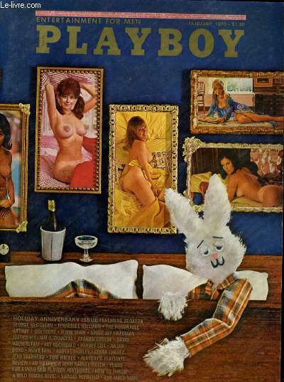 PLAYBOY ENTERTAINMENT FOR MEN N 1 - HOLIDAY ANNIVERSARY ISSUE - FEATURING SENATOR GEORGE McCOVERN - TENNESSEE WILLIAMS - HARVEY COX - TOM WICKER...