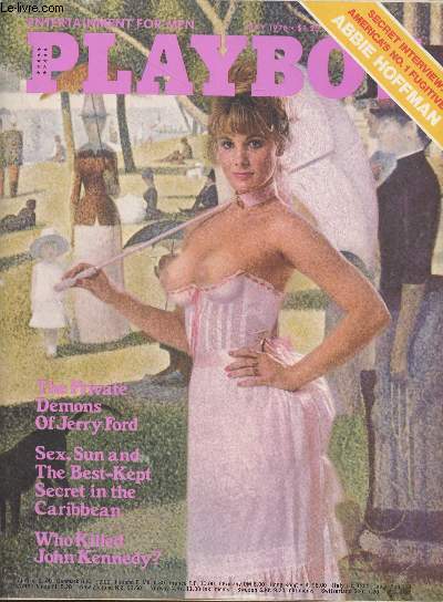 PLAYBOY ENTERTAINMENT FOR MEN N 5 - The private Demons of Jerry Ford - Sex, sun and the best-kept secret in the Caribbean - Who killed John Kennedy ? - etc.
