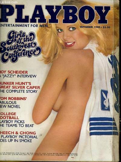 PLAYBOY ENTERTAINMENT FOR MEN N 9 - GIRLS OF THE SOUTHWEST CONFERENCE - TOM ROBBINS' - ROY SCHEIDER...