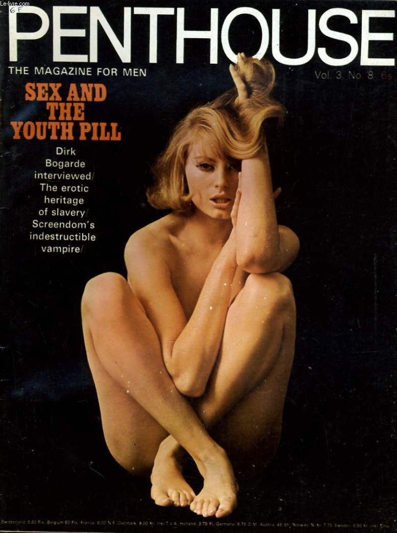 PENTHOUSE, THE MAGAZINE FOR MEN VOL. 3. No. 8 - SEX AND THE YOUTH PILL - DIRK - BOGARDE...