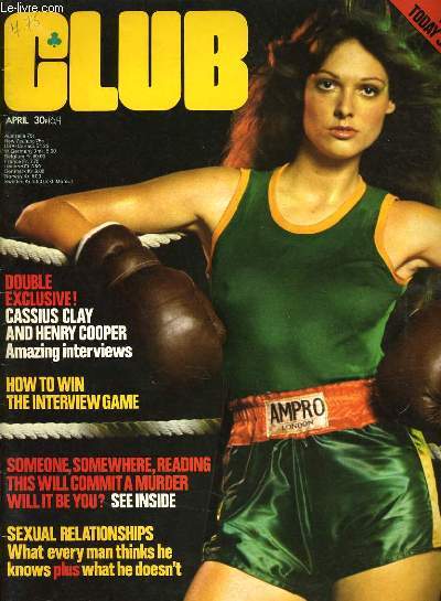CLUB - CASSIUS CLAY AND HENRY COOPER, AMAZING INTERVIEWS - SEXUAL RELATIONSHIPS...