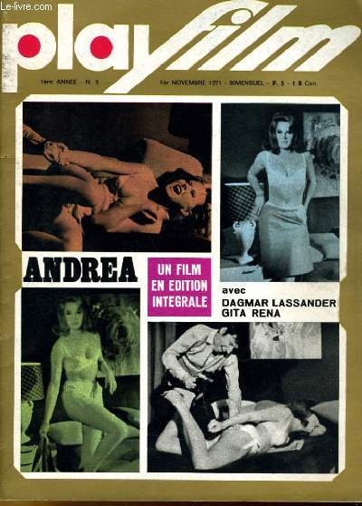 PLAYFILM 1ere ANNEE N9 - ANDREA avec DAGMAR LASSANDER et GITA RENA...