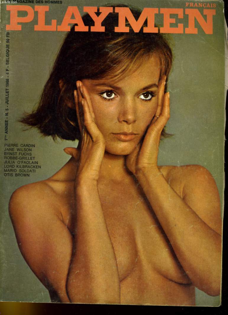 PLAYMEN, le magazine des hommes 1re anne N5 - PIERRE CARDIN - JANE WILSON - ERNST FUCHS - OTIS BROWN...