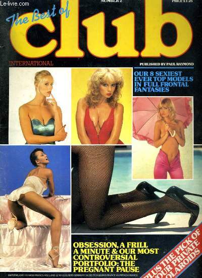 CLUB INTERNATIONAL N2 - OUR 8 SEXIEST EVER TOP MODEL IL FULL FRONTAL FANTASIES...