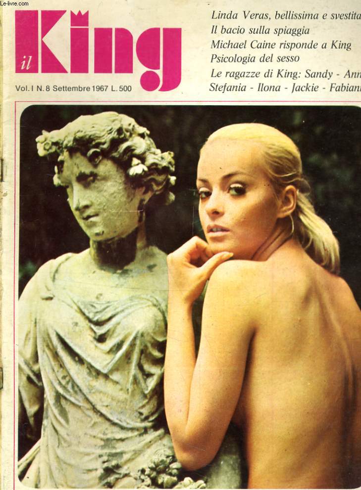 KONG VOL. 1 N. 8 - LINDA VERAS, BELLISSIMA E SVESTITA - MICHAEL CAINE RISPONDE A KING...