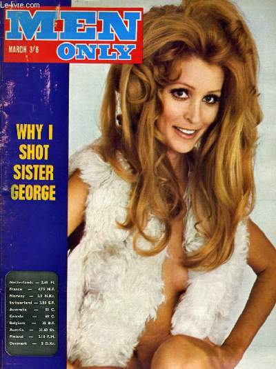 MEN ONLY - WHY I WHOT SISTER GEORGE - CATCH A TARNISHED STAR BY JEFFRY SCOTT - NIGHTBEAT BY BRIAN O'HANLON...