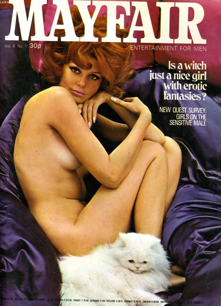 MAYFAIR VOL. 8 No. 1 - IS A WITCH JUST A NICE GIRL WITH EROTIC FANTASIES? - NEW QUEST SURVEY: GIRLS ON THE SENSITIVE MALE...