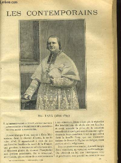 Mgr FAVA (1826-1899)