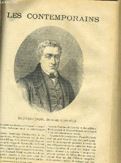 RICHARD-LENOIR, INDUSTRIEL (1765-1839)