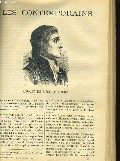 ROUGET DE LISLE (1700-1836)