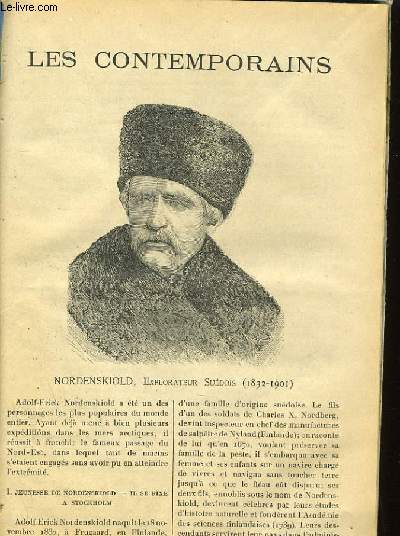 NORDENSKIOLD, EXPLORATEUR SUEDOIS (1832-1901)
