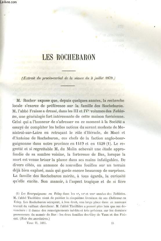 LES ROCHEBARON