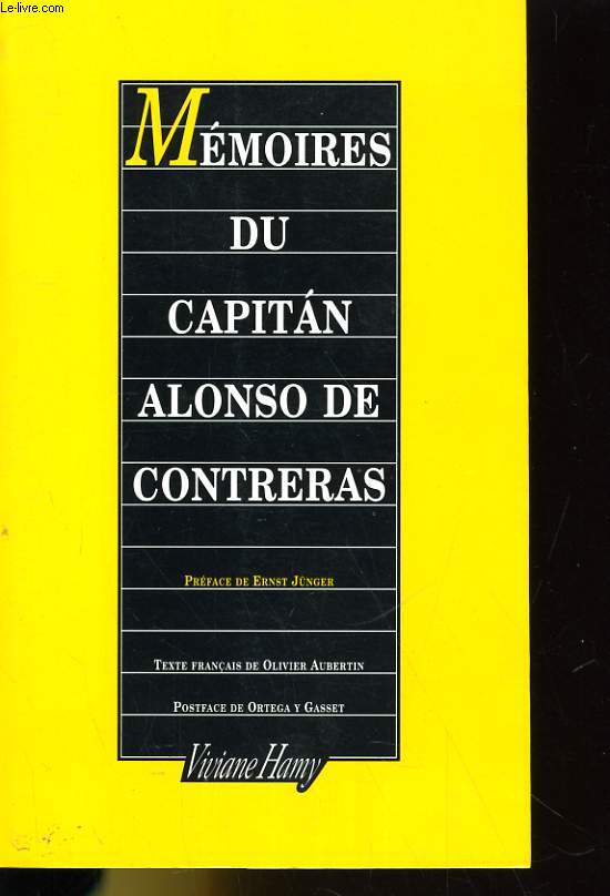 MEMOIRES DU CAPITAN ALONSO DE CONTRERAS