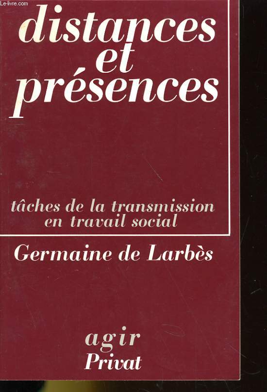 DISTANCES ET PRESENCES