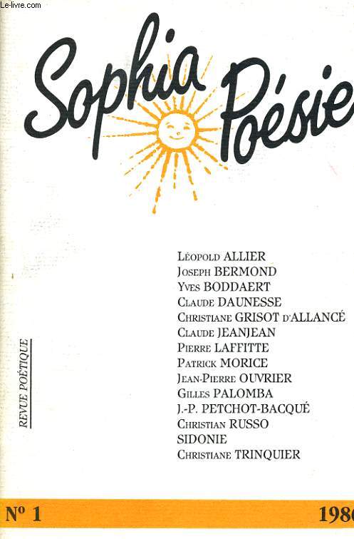 SOPHIA POESIE N1