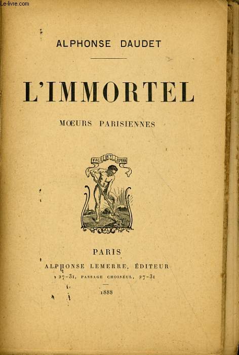 L'IMMORTEL - MOEURS PARISIENNE