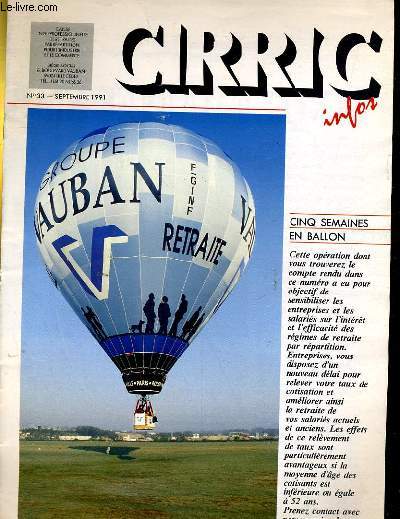CIRRIC INFOS N33