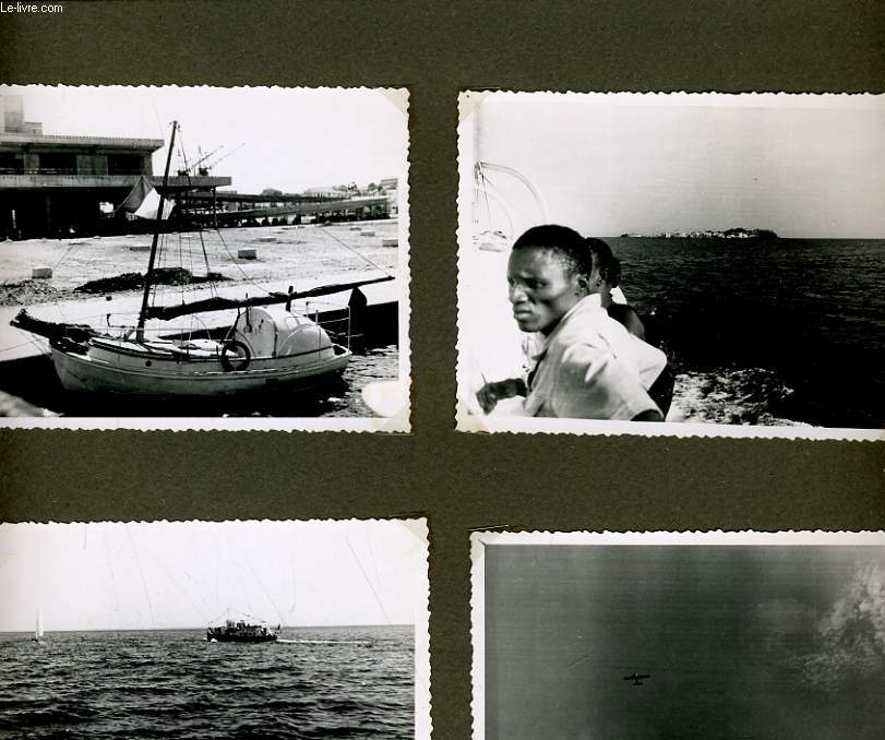 ALBUM PHOTOS EN NOIR ET BLANC - TAMBACOUNDA (SENEGAL) / GOREE...