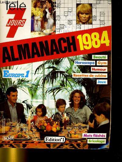 ALMANACH 19845 - TELE 7 JOURS