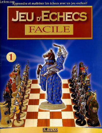 JEU D'ECHCS FACILE - APPRENDRE ET MAITRISER ET ECHECS AVEC UN JEU EXCLUSIF - N1