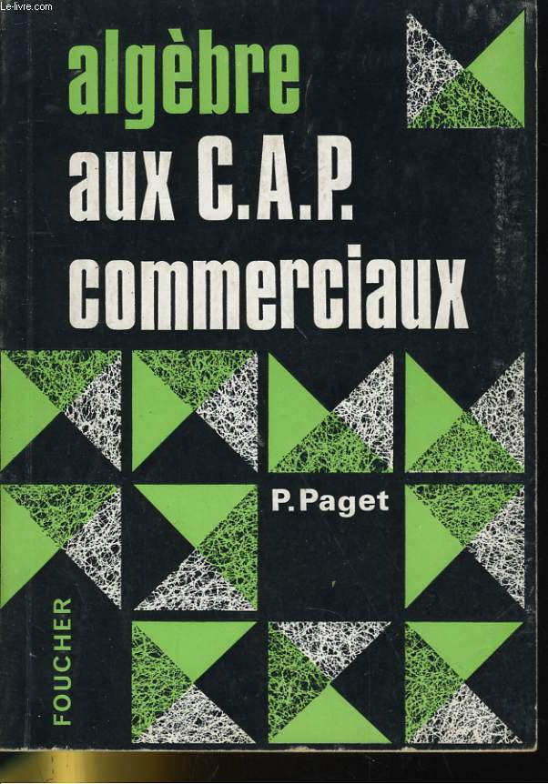 ALGEBRE AUX C.A.P. COMMERCIAUX