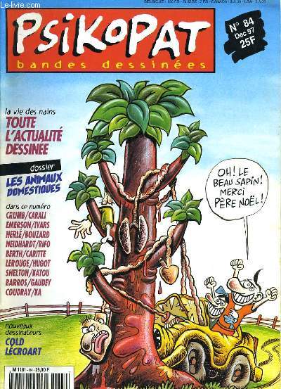 PSIKOPAT - BANDES DESSINEES - N84 - LES ANIMAUX DOMESTIQUES - COLD LECROART...