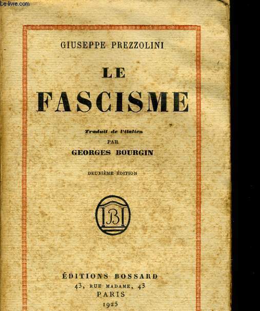 LE FASCISME