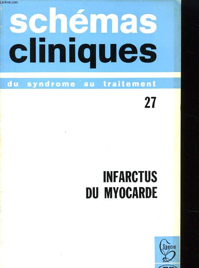 SCHEMAS CLINIQUES DU SYNDROME AU TRAITEMENT N27 - INFARTUS DU MYOCARDE