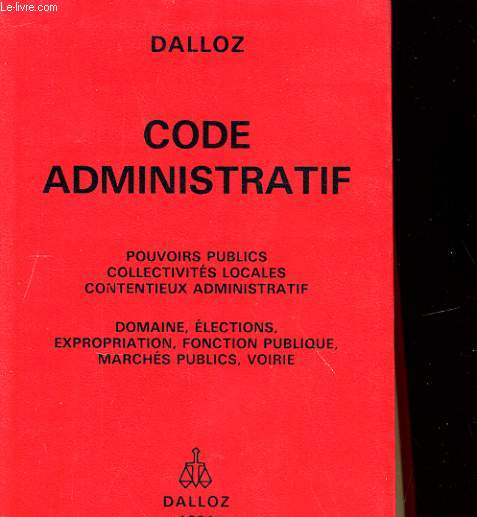 CODE ADMINISTRATIF