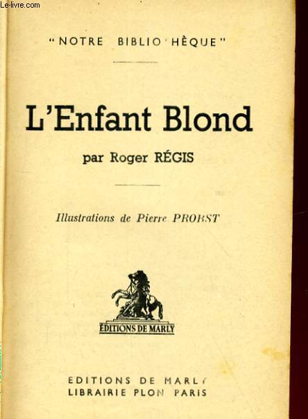 L'ENFANT BLOND