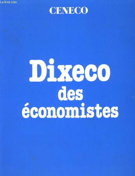 DIXECO DES ECONOMISTES