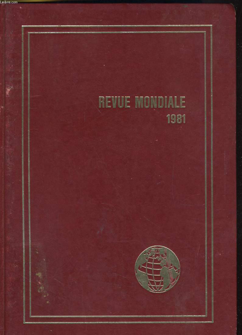 LE MONDE PAR L'IMAGE - REVUE MONDIALE 81