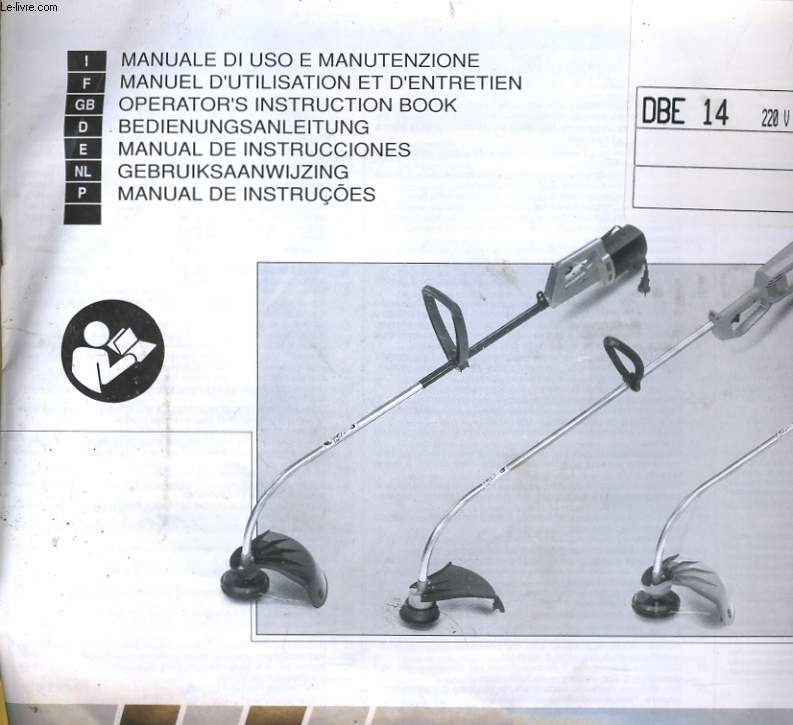 VAP, MANUEL D'UTILISATION ET D'ENTRETIEN.