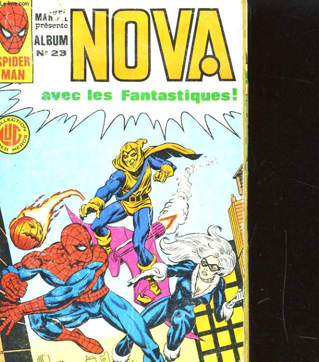 NOVA AVEC LES FANTASTIQUES! ALBUM N23 - DU N82 AU N84