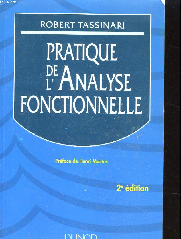 PRATIQUE DE L'ANALYSE FONCTIONNELLE