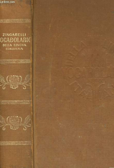 VOCABULARIO DELLA LINGUA ITALIANA