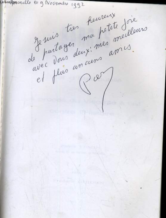 BARRAS. Chef d'etat oublie ou le proces du Vicomte  l'ail contre l'histoire.