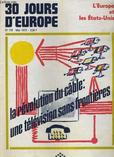 30 JOURS D'EUROPE N178. L'EUROPE ET LES ETATS-UNIS - LA REVOLUTION DU CABLE: UNE TELEVISION SANS FRONTIERES.