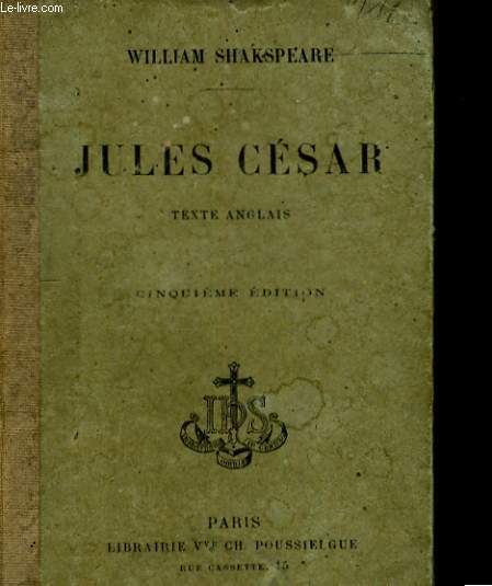 JULES CESAR. TEXTE ANGLAIS