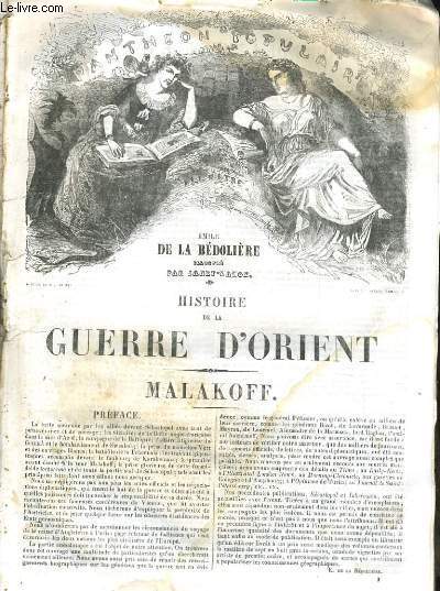 HISTOIRE DE LA GUERRE D'ORIENT. MALAKOFF