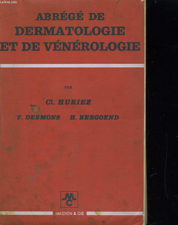 ABREGE DE DERMATOLOGIE ET DE VENEROLOGIE