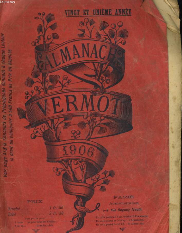 ALMANACH VERMOT 1906